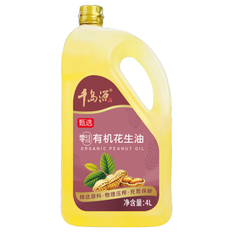 有机花生油 4L