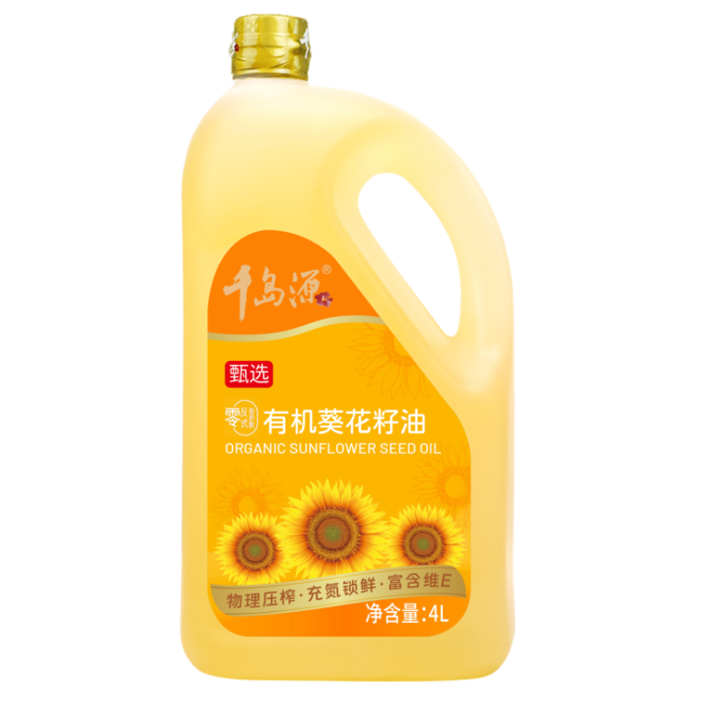 有机葵花籽油 4L