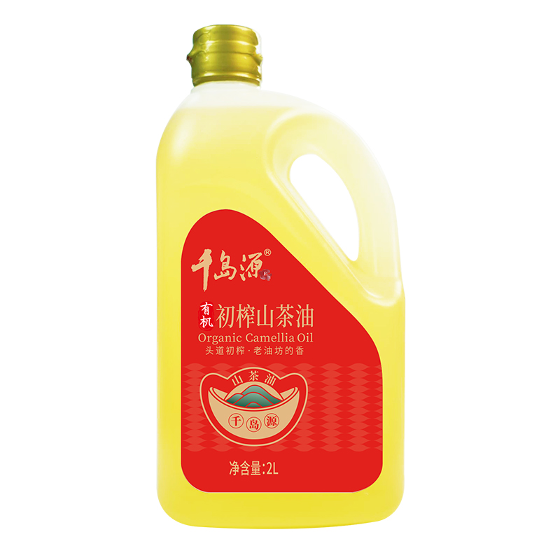 有机初榨山茶油 2L