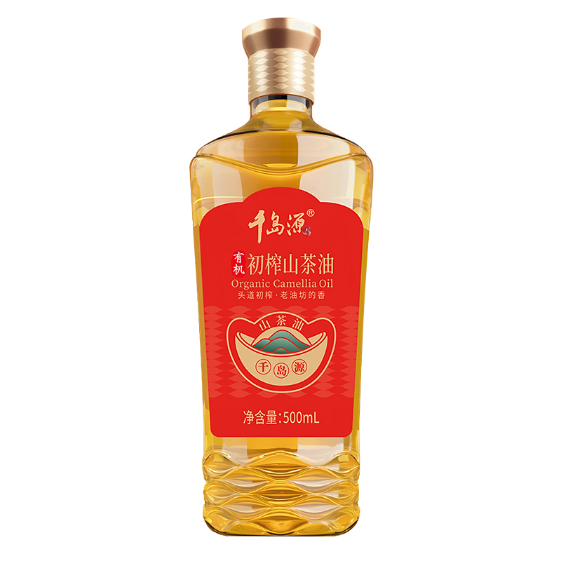 有机初榨山茶油 500mL